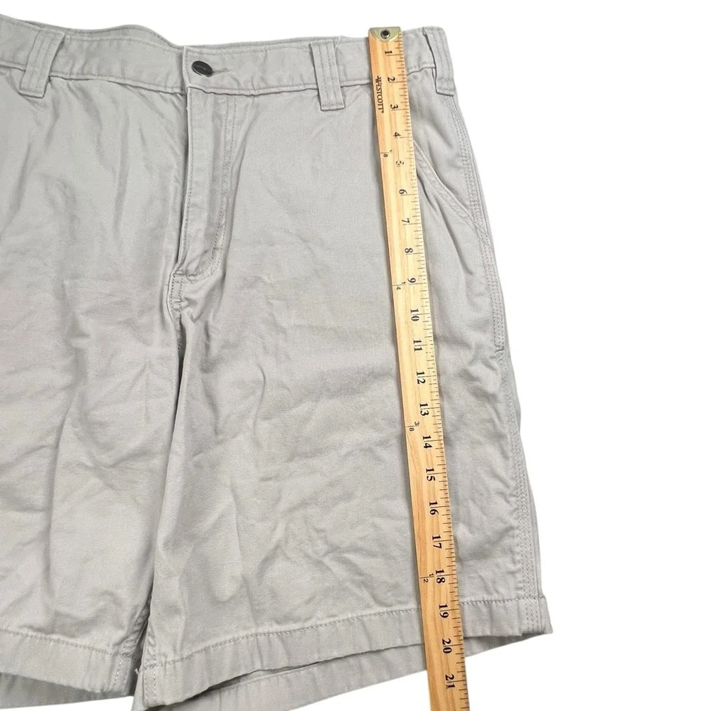 Carhartt Mens 36 Tan Rugged Flex Relaxed Fit Canvas Work Short 9